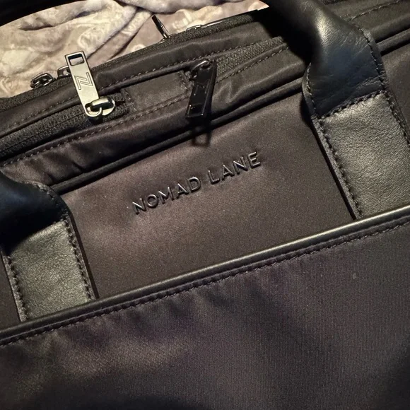 Nomad Lane Black Bento Bag V. 4 Travel Bag + Toiletry & Electronics Bags - Picture 3 of 14